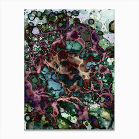 Alcohol Ink Abstraction 5 Canvas Print