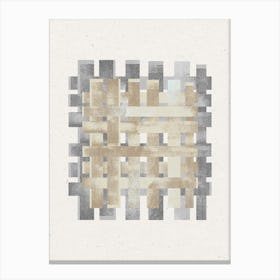 Pattern on pattern No.1 Canvas Print