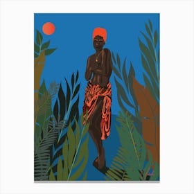 A Garden of Black self love Canvas Print