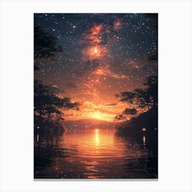 Starry Night 87 Canvas Print