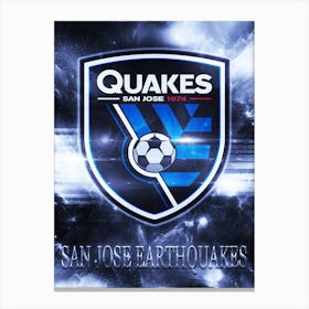 San Jose Earthquakes 2 Canvas Print