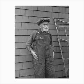 Andrew Ostermeyer, Eighty One Years Old, One Of The Original Homesteaders, He Has Lost His Farm To Loan Company Canvas Print