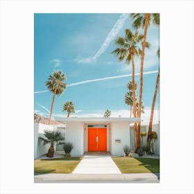 Palm Springs Home Canvas Print