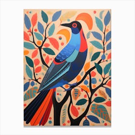Bird In A Tree 1 Canvas Print