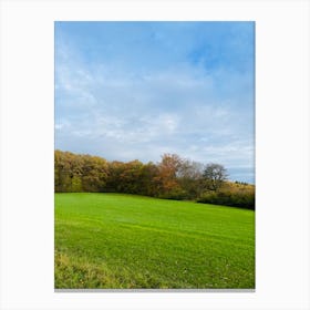 Field With Trees 5 Canvas Print