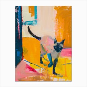 Siamese Cat 5 Canvas Print