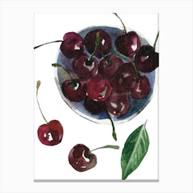 Cherry Bowl Stampe su tela