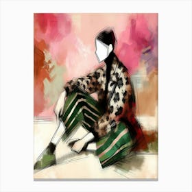 Gucci Fashion Illustration Canvas Print