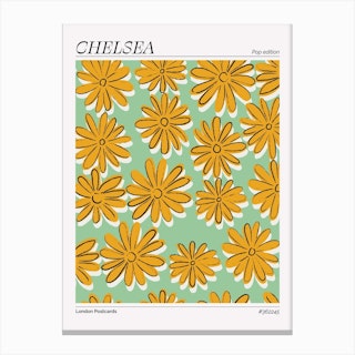 Chelsea Floral Canvas Print