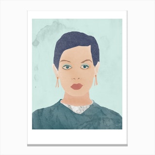 Vintage Fashion Canvas Print