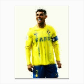 Cristiano Ronaldo Al Nassr 1 Canvas Print