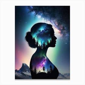 Nebula Print Canvas Print