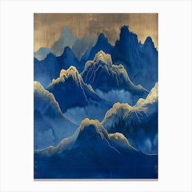 Chinese Mountains 90 Canvas Print