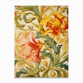 Floral Wallpaper 135 Canvas Print