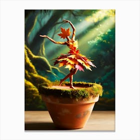 Autumn Dancer Canvas Print