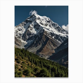 Tibetan Mountains Canvas Print