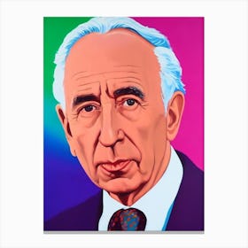 Nigel Hawthorne Pop Movies Art Movies Canvas Print