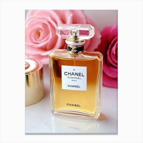 Chanel Perfume Bottle 3 Canvas Print