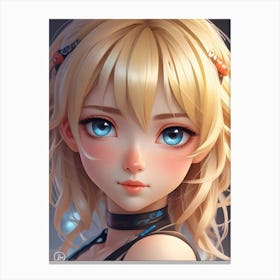 Anime Girl 6 Canvas Print