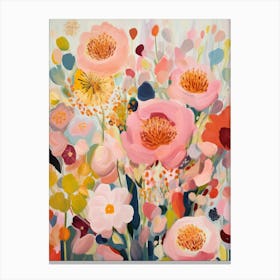 Pink Poppies Canvas Print