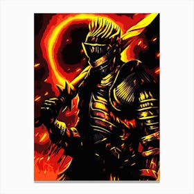 Dark Knight game 1 Canvas Print