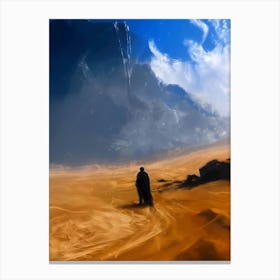 Desert Landscape Canvas Print