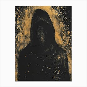 'The Hooded Man' Canvas Print