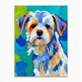 Glen Of Imaal Terrier 2 Fauvist Style dog Canvas Print