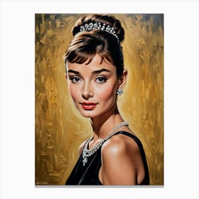 Audrey Hepburn Canvas Print