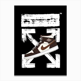 Sneakers addict Collector Canvas Print