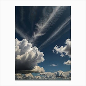 Clouds In The Sky 4 Canvas Print