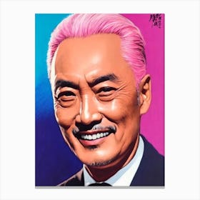 Ken Watanabe Pop Movies Art Movies Canvas Print