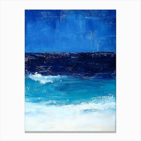 Blue Ocean 1 Canvas Print