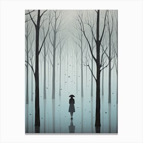 Glass Forest | Solitude Canvas Print