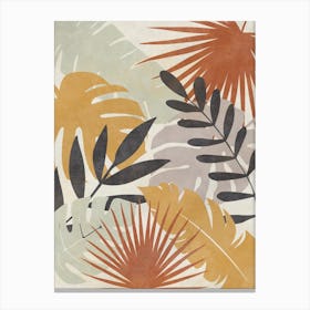 Tropical Leaves 2 Canvas Print