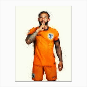 Memphis Depay Canvas Print