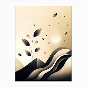 Abstract Landscape 1 Canvas Print