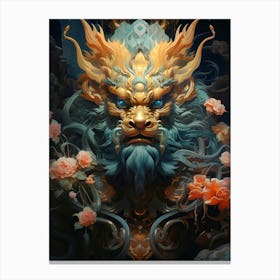 Chinese Lion Canvas Print