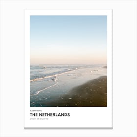 Coordinates Poster The Netherlands 2 Canvas Print