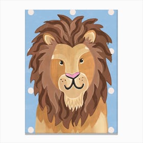 Leo The Lion Canvas Print