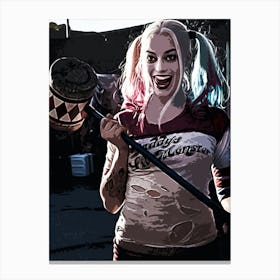 Harley Quinn 1 Canvas Print