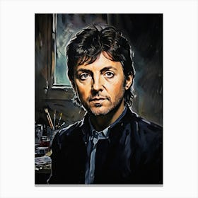 Paul Mccartney 3 Canvas Print