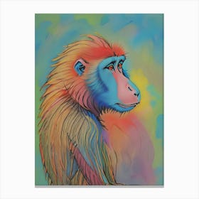 Young Ape Canvas Print