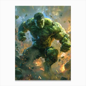 Hulk 32 Canvas Print