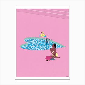 The Heart Pool Canvas Print