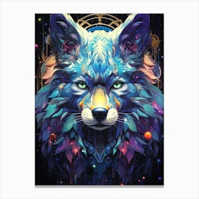 Wolf Art Canvas Print