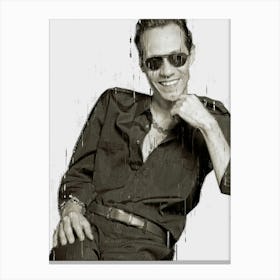 Marc Anthony Painted Canvas Print