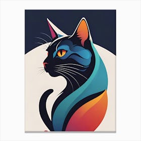 Cat'S Head Canvas Print