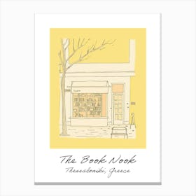 Thessaloniki, Greece The Book Nook Pastel Colours 2 Poster Canvas Print