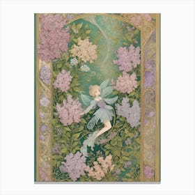 Fairy In The Garden Canvas Print